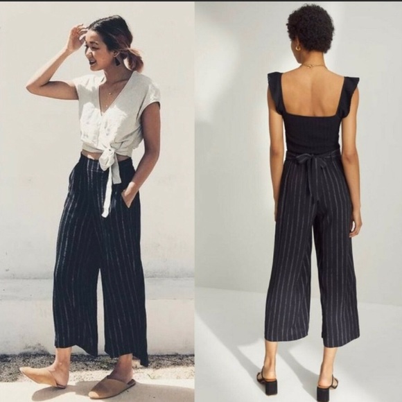 Wilfred Faun Striped Wide Leg Pant. Size XS - Picture 11 of 11